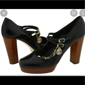 Juicy Couture leather Mary Janes